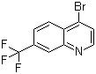 4-溴-7-三氟甲基喹啉分子结构 (CAS 89446-67-3)