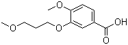 4-Methoxy-3-(3-methoxypropoxyl)benzoic acid molecular structure (CAS 895240-50-3)