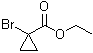 1-溴环丙烷羧酸乙酯分子结构 (CAS 89544-83-2)