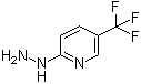 2-肼基-5-三氟甲基吡啶分子结构 (CAS 89570-85-4)