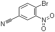 structure of CAS# 89642-49-9, 4-Bromo-3-nitrobenzonitrile