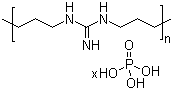 Polyhexamethyleneguanidine phosphate molecular structure (CAS 89697-78-9)
