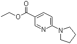 Ethyl 6-(pyrrolidin-1-yl)nicotinate molecular structure (CAS 897399-74-5)