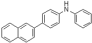 4-(2-萘基)-N-苯基苯胺分子结构 (CAS 897671-79-3)