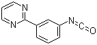 3-Pyrimidin-2-ylphenyl isocyanate molecular structure (CAS 898289-49-1)