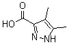 4,5-二甲基吡唑-3-羧酸分子结构 (CAS 89831-40-3)