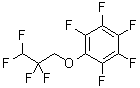 五氟(2,2,3,3-四氟丙氧基)苯分子结构 (CAS 89847-87-0)