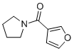 1-(3-Furanylcarbonyl)pyrrolidine molecular structure (CAS 898745-39-6)