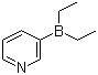 Diethyl(3-pyridyl)borane molecular structure (CAS 89878-14-8)