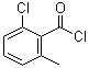 2-Chloro-6-methylbenzoyl chloride molecular structure (CAS 89894-44-0)