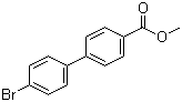structure of CAS# 89901-03-1, Methyl 4'-bromo[1,1'-biphenyl]-4-carboxylate