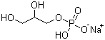 Sodium glycerophosphate molecular structure (CAS 89923-83-1)