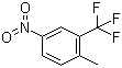 2-甲基-5-硝基三氟甲苯分子结构 (CAS 89976-12-5)