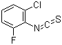 (2-氯-6-氟苯基)异硫氰酸酯分子结构 (CAS 899806-25-8)