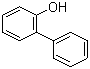 结构式 CAS# 90-43-7, 邻苯基苯酚; 2-苯基苯酚; 2-羟基联苯