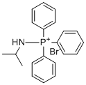 (T-4)-三苯基(2-丙胺)-磷(1+)溴化物分子结构 (CAS 900-92-5)