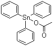 Fentin acetate molecular structure (CAS 900-95-8)