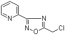2-[5-(氯甲基)-1,2,4-恶二唑-3-基]吡啶分子结构 (CAS 90002-06-5)