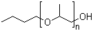 聚丙二醇单丁醚分子结构 (CAS 9003-13-8)