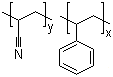 结构式 CAS# 9003-54-7, AS 树脂; 丙烯腈-苯乙烯共聚物; 丙苯树脂