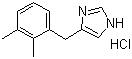 Detomidine hydrochloride molecular structure (CAS 90038-01-0)