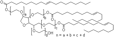 吐温 85分子结构 (CAS 9005-70-3)