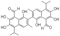 结构式 CAS# 90141-22-3, (-)-棉子素