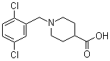 1-[(2,5-Dichlorophenyl)methyl]-4-piperidinecarboxylic acid molecular structure (CAS 901920-33-0)