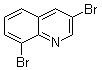 3,8-Dibromoquinoline molecular structure (CAS 90271-98-0)