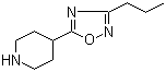 4-(3-Propyl-1,2,4-oxadiazol-5-yl)piperidine molecular structure (CAS 902837-03-0)
