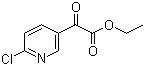 structure of CAS# 902837-55-2, Ethyl 6-chloro-3-pyridylglyoxylate;6-Chloro-alpha-oxo-3-pyridineacetic acid ethyl ester