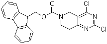 (9H-Fluoren-9-yl)methyl 2,4-dichloro-7,8-dihydropyrido[4,3-d]pyrimidine-6(5H)-carboxylate molecular structure (CAS 903130-16-5)