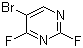 结构式 CAS# 903131-29-3, 5-溴-2,4-二氟嘧啶