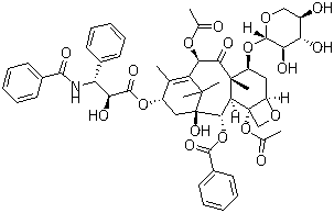 7-木糖基紫杉醇分子结构 (CAS 90332-66-4)