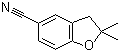 2,3-二氢-2,2-二甲基-5-苯并呋喃甲腈分子结构 (CAS 903556-72-9)