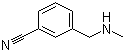 3-[(Methylamino)methyl]benzonitrile molecular structure (CAS 90389-96-1)
