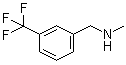 N-Methyl-3-(trifluoromethyl)benzylamine molecular structure (CAS 90390-07-1)