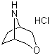 structure of CAS# 904316-92-3, 3-Oxa-8-azabicyclo[3.2.1]octane hydrochloride
