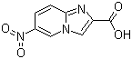 structure of CAS# 904805-51-2, 6-Nitroimidazo[1,2-a]pyridine-2-carboxylic acid