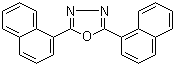 2,5-二(1-萘基)-1,3,4-恶二唑分子结构 (CAS 905-62-4)