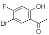 1-(5-Bromo-4-fluoro-2-hydroxyphenyl)ethanone molecular structure (CAS 905454-90-2)