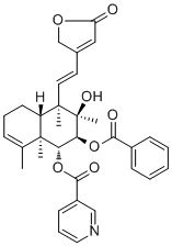 Scutebarbatine B molecular structure (CAS 905929-95-5)