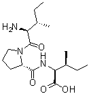 L-Isoleucyl-L-prolyl-L-isoleucine molecular structure (CAS 90614-48-5)