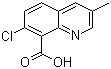 7-Chloro-3-methyl-8-quinolinecarboxylic acid molecular structure (CAS 90717-03-6)