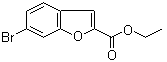 6-溴-2-苯并呋喃羧酸乙酯分子结构 (CAS 907945-62-4)
