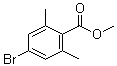 结构式 CAS# 90841-46-6, 4-溴-2,6-二甲基苯甲酸甲酯