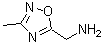 structure of CAS# 90928-92-0, 5-Aminomethyl-3-methyl-1,2,4-oxadiazole;[(3-Methyl-1,2,4-oxadiazol-5-yl)methyl]amine