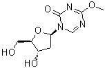 1-(2-Deoxy-beta-D-erythro-pentofuranosyl)-4-methoxy-1,3,5-triazin-2(1H)-one molecular structure (CAS 909402-26-2)