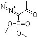 结构式 CAS# 90965-06-3, (1-重氮基-2-氧代丙基)膦酸二甲酯