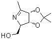 (3aR,4R,6aS)-3a,6a-Dihydro-2,2,6-trimethyl-4H-1,3-dioxolo[4,5-c]pyrrole-4-methanol molecular structure (CAS 909703-52-2)